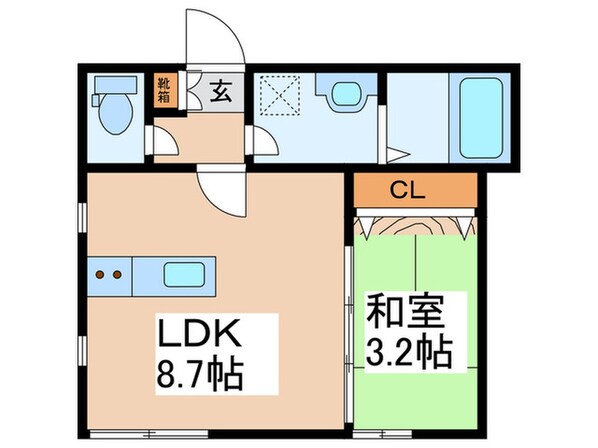 仮）アザーレ・ディオンの物件間取画像